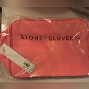 Stoney Clover Lane Large Pouch , two tone pink Guava